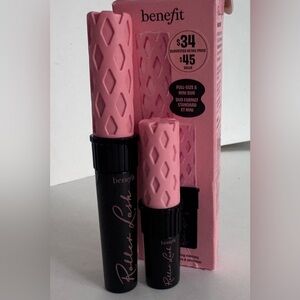 Benefit Roller Lash Mascara set full size and mini duo NEW